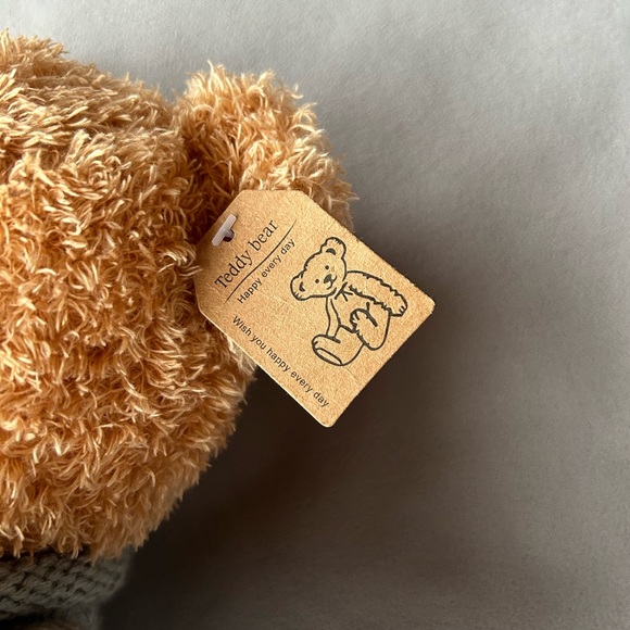 Stuffed Bear with Sweater ~ Soft and Cuddly! - Picture 5 of 8